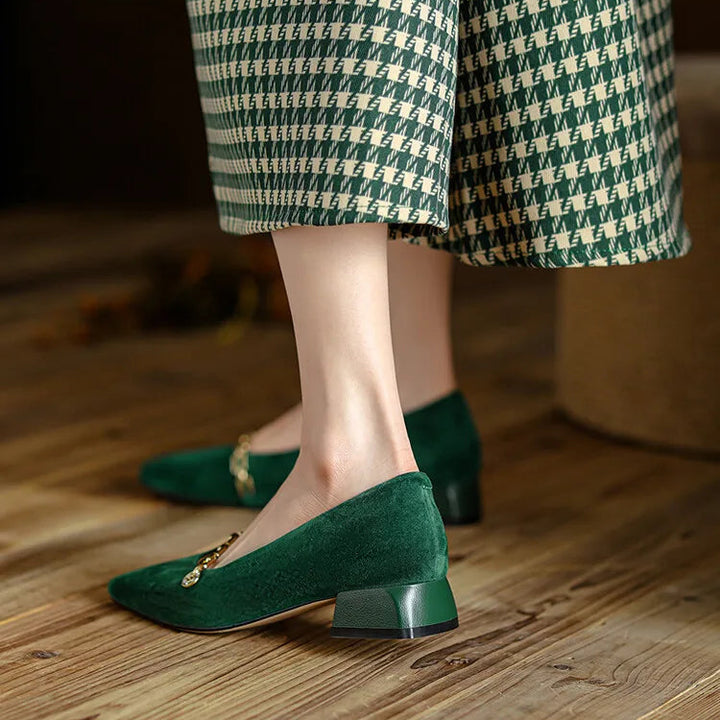 Marigold Chain Loafers
