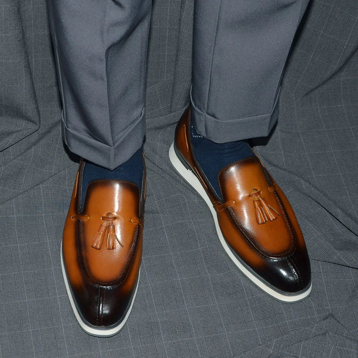 Tassetto Tassel Deck Loafers