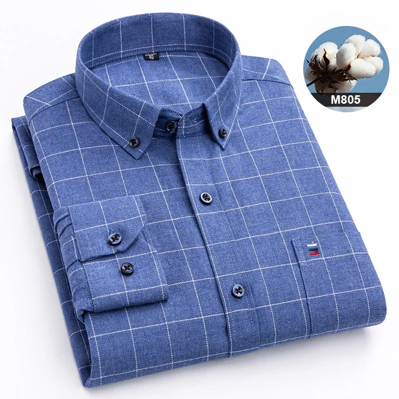 Boscaglia Brushed Plaid Shirt