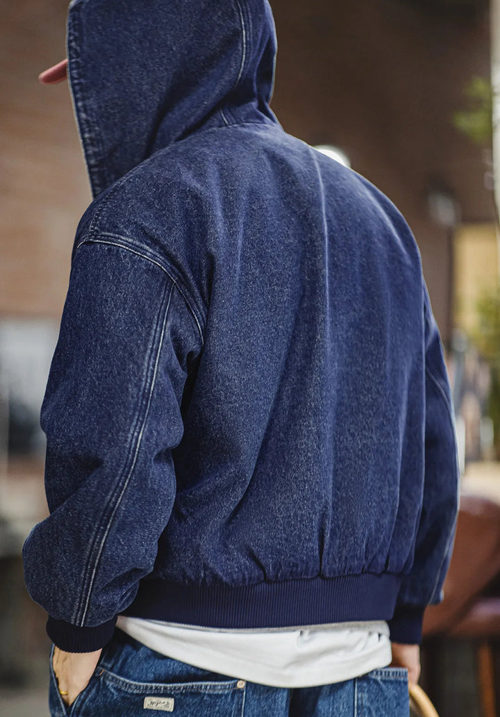 Foundry Hooded Denim Jacket