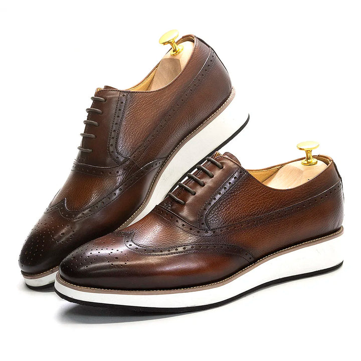 Borghese Wingtip Brogue Sneakers