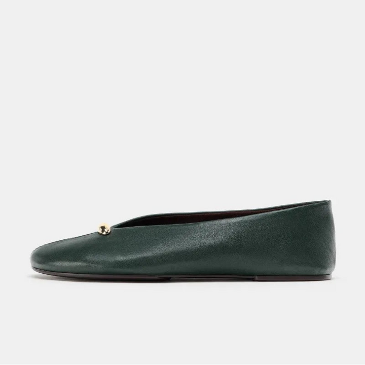 Delara Leather Flats