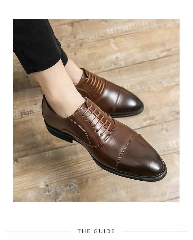 Cardinale Red Sole Oxfords