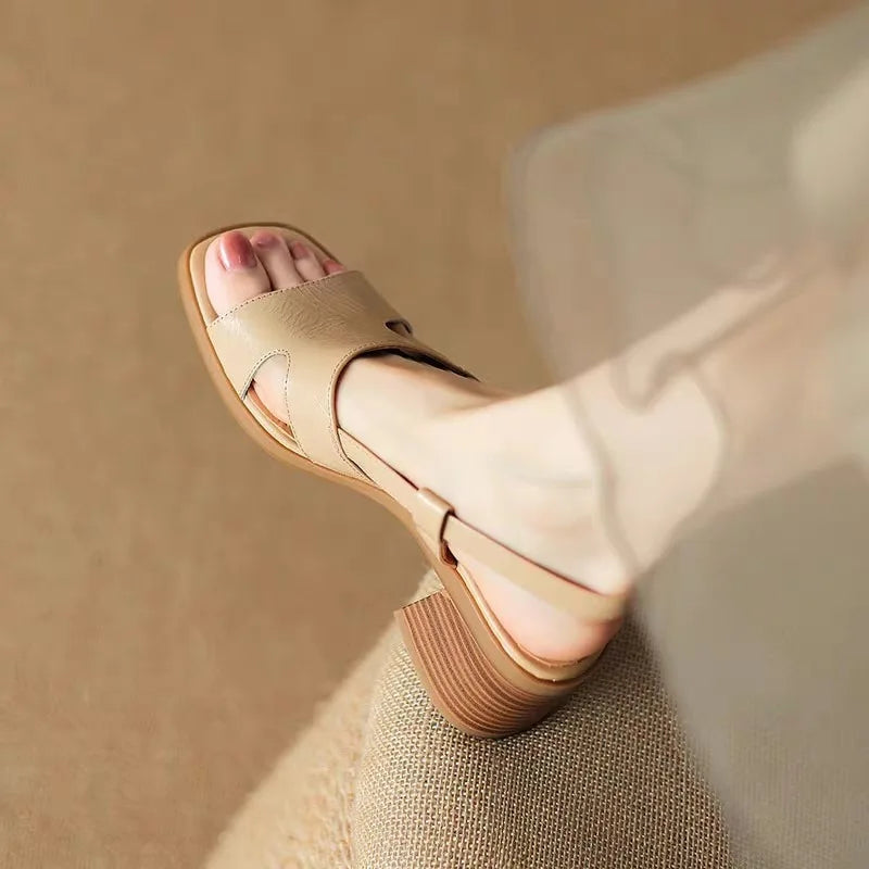 Allegra T-Strap Sandals