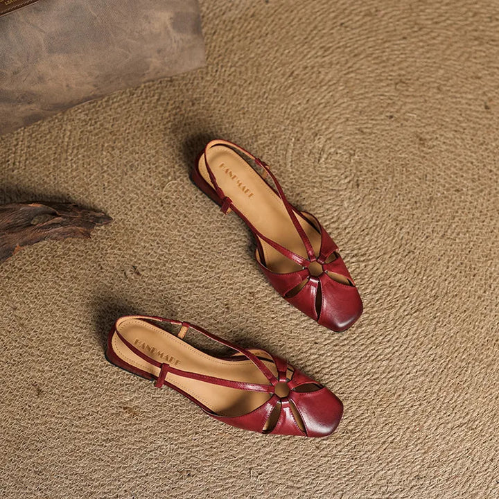 Sienna Cutout Slingbacks