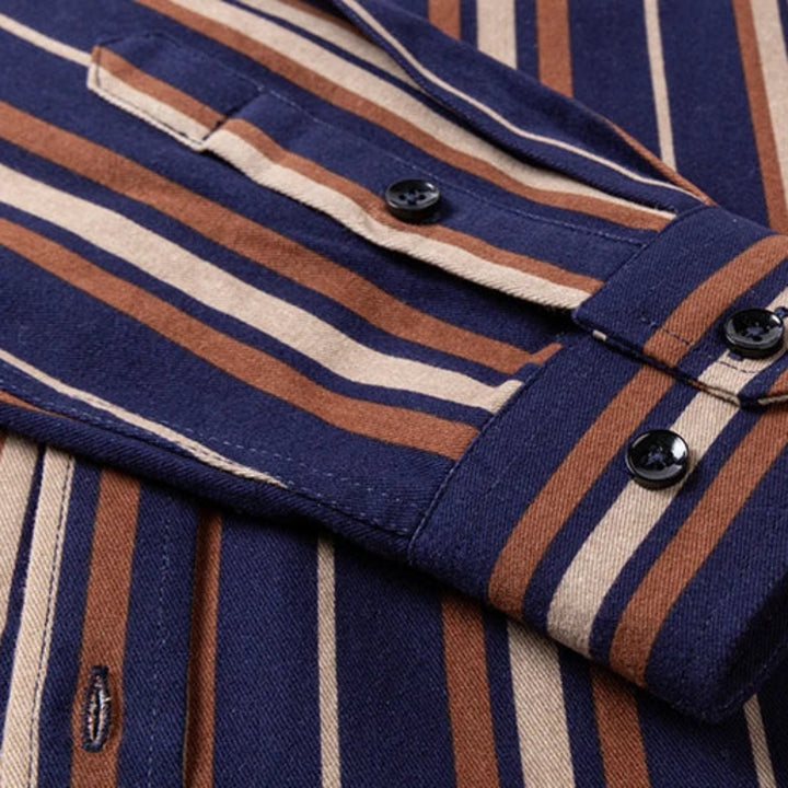 Caldwell Striped Oxford Shirt