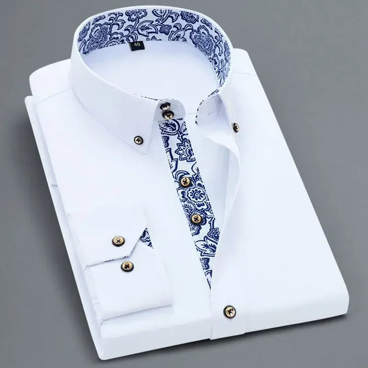 Porcellana Blue Willow Dress Shirt