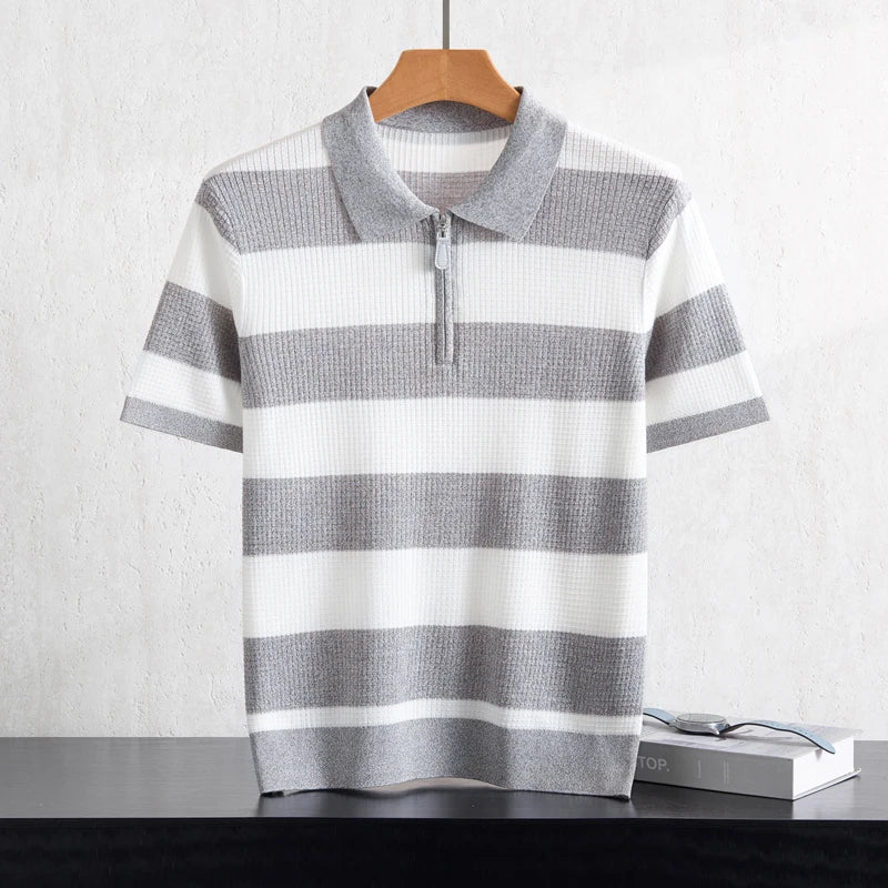 Lennox Stripe Polo
