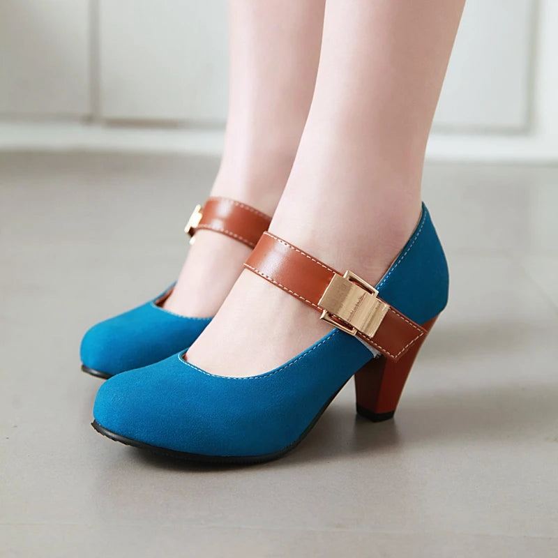Maris Buckle Heels