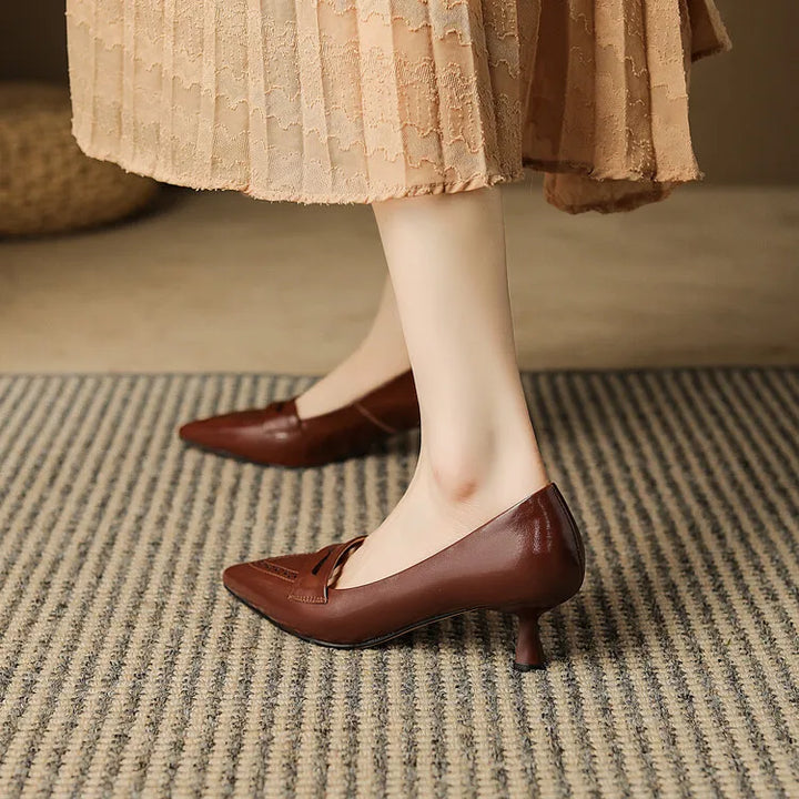 Loxley Penny Leather Pumps