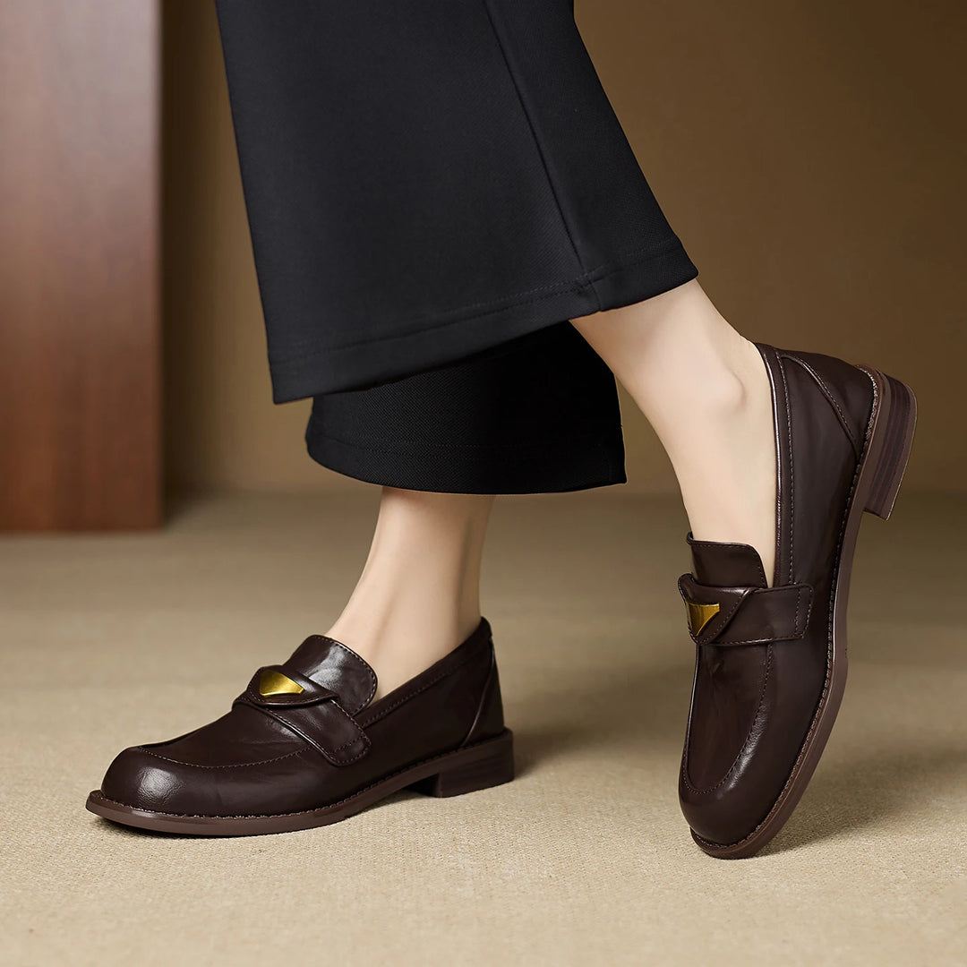 Marcella Buckle Loafers