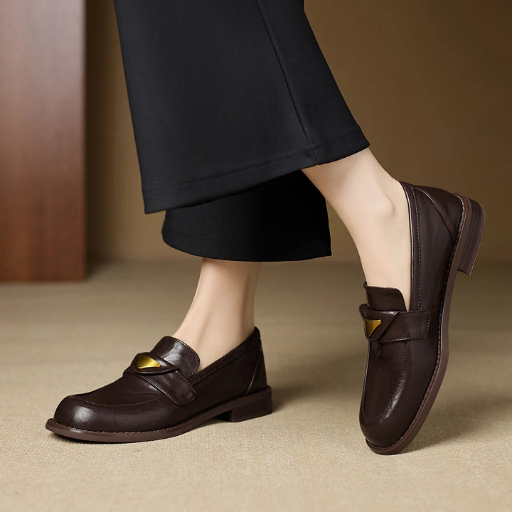 Marcella Buckle Loafers