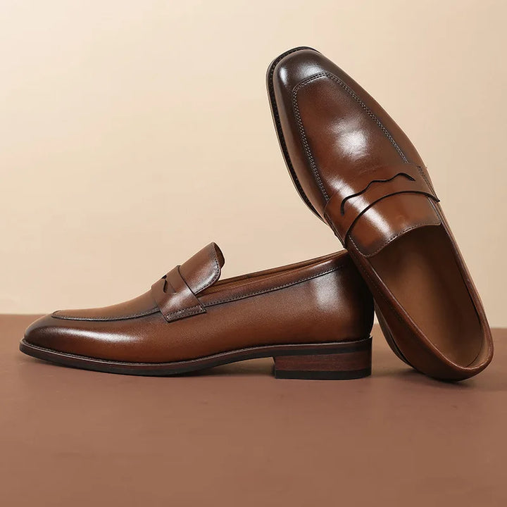 Caruso Leather Loafers