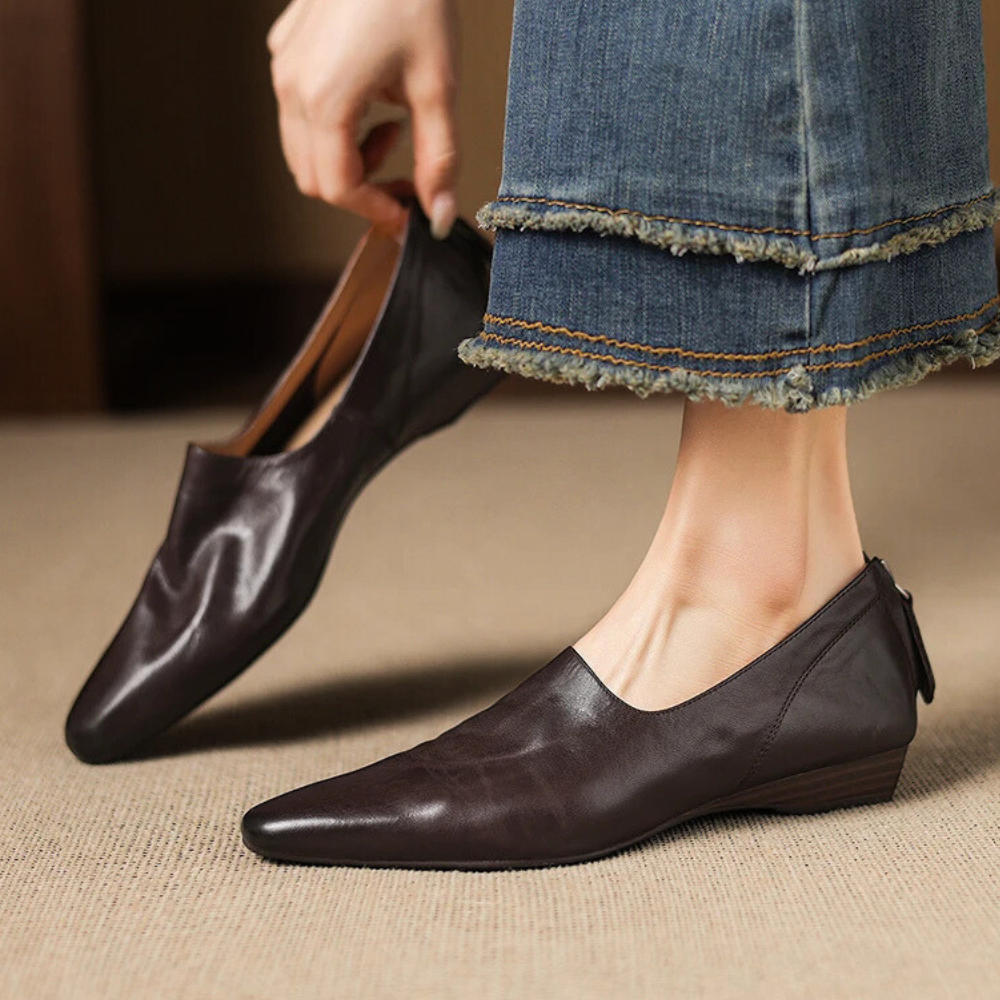 Siena Soft Leather Flats