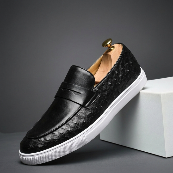 Struzzo Penny Loafers