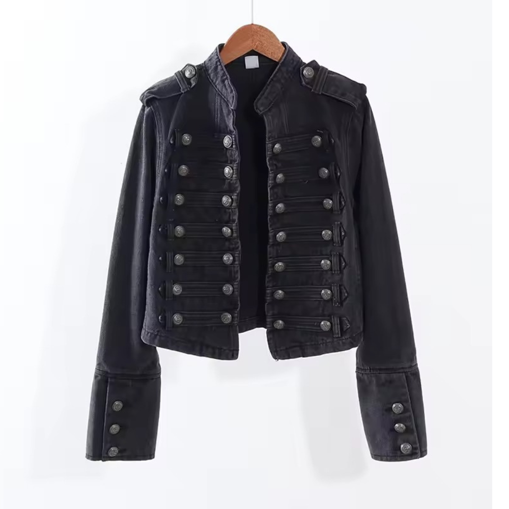 Cadence Cropped Denim Jacket