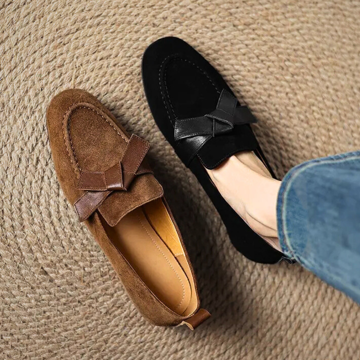 Aveline Soft Leather Loafers