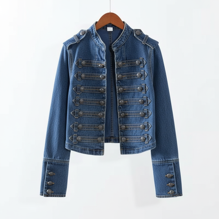 Cadence Cropped Denim Jacket