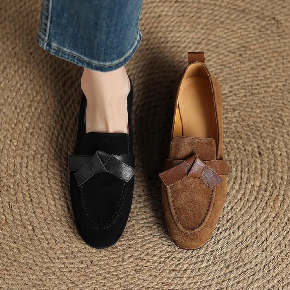 Aveline Soft Leather Loafers