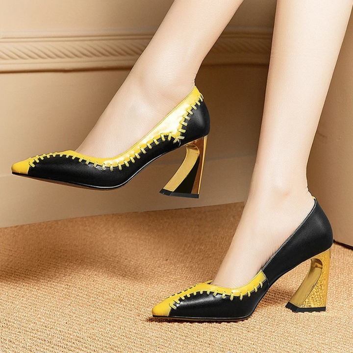 Ricamata Whipstitch Pumps
