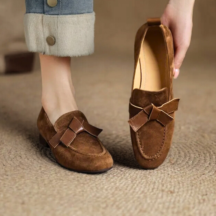 Aveline Soft Leather Loafers