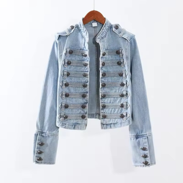 Cadence Cropped Denim Jacket