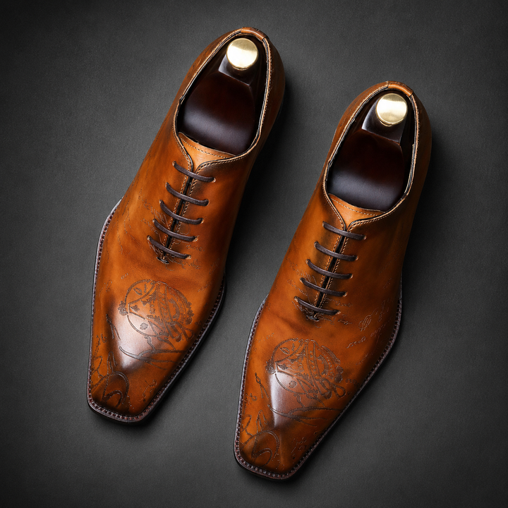 Vittorio Engraved Oxfords
