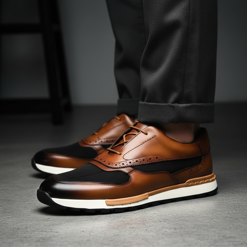 Vittore Leather Sneakers