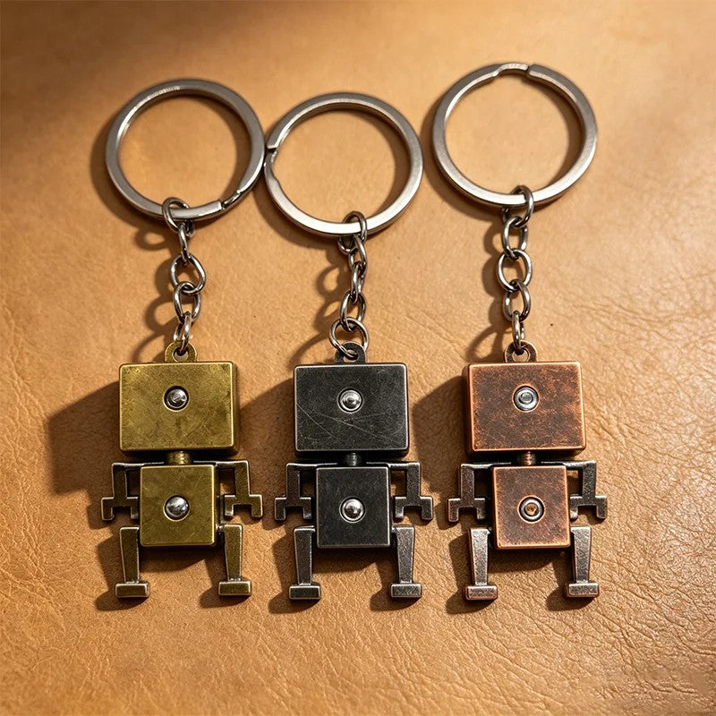 Sidekick Robot Keychain