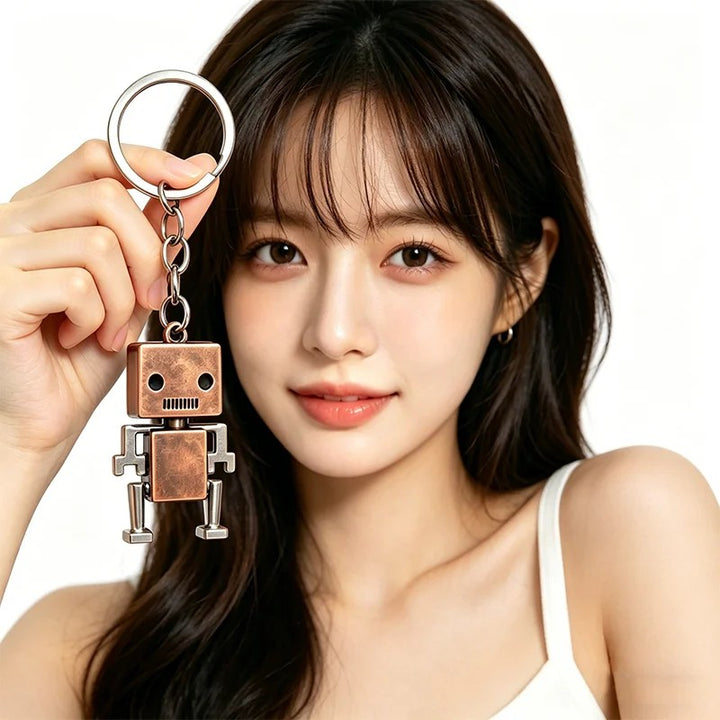 Sidekick Robot Keychain