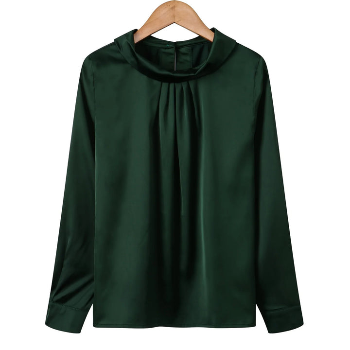 Serafina Cowl-Neck Blouse