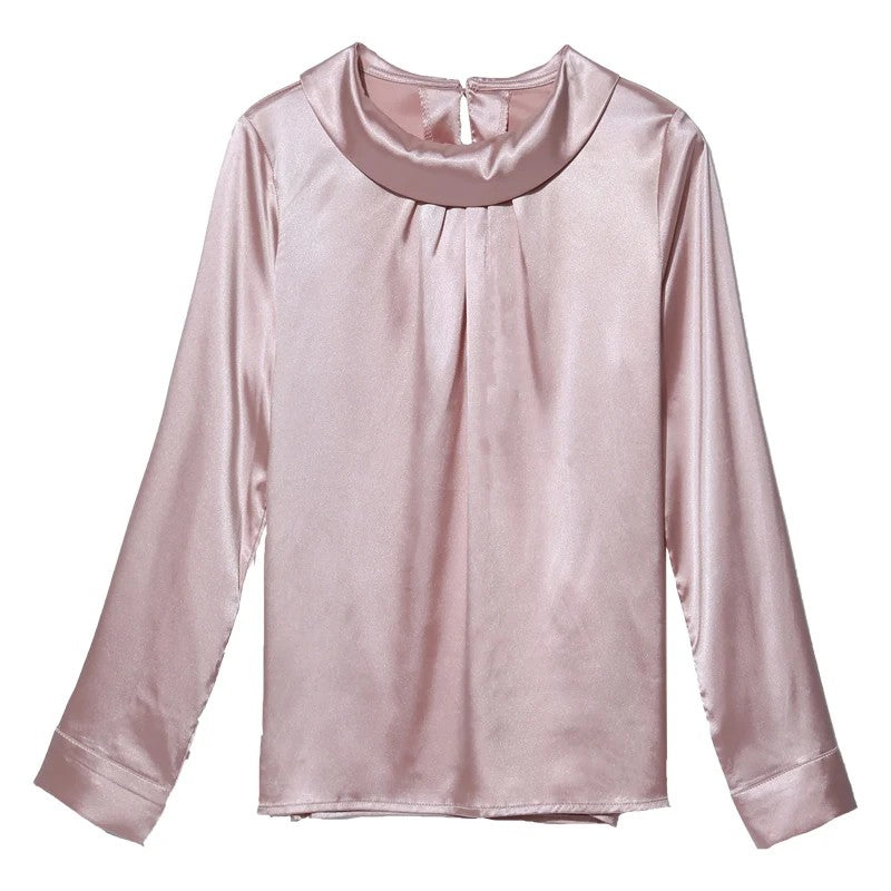 Serafina Cowl-Neck Blouse