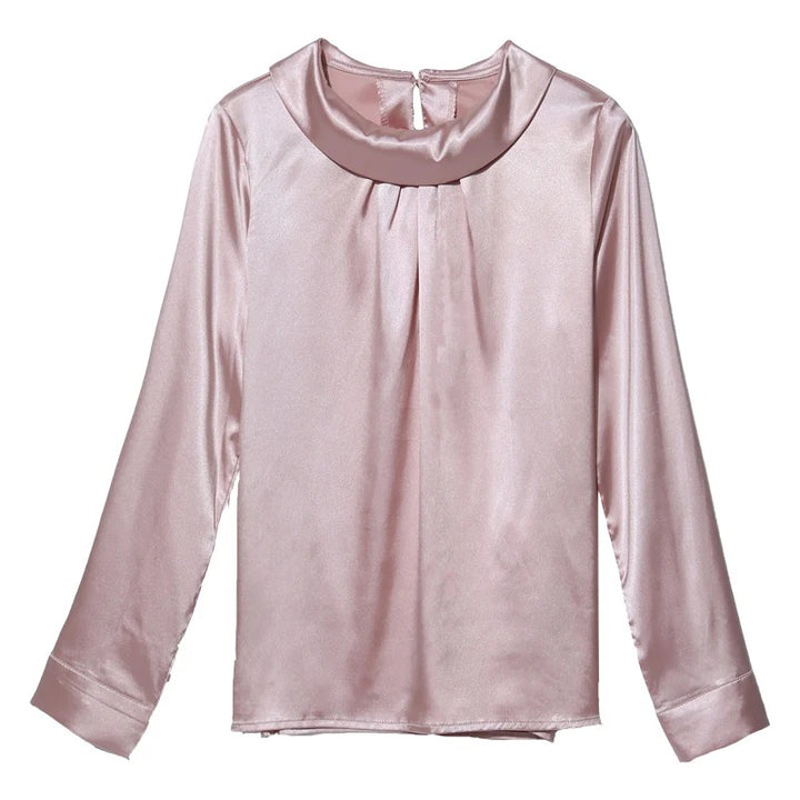 Serafina Cowl-Neck Blouse