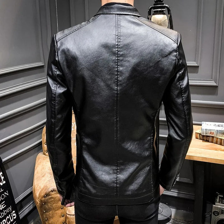 Vaughn Leather Blazer