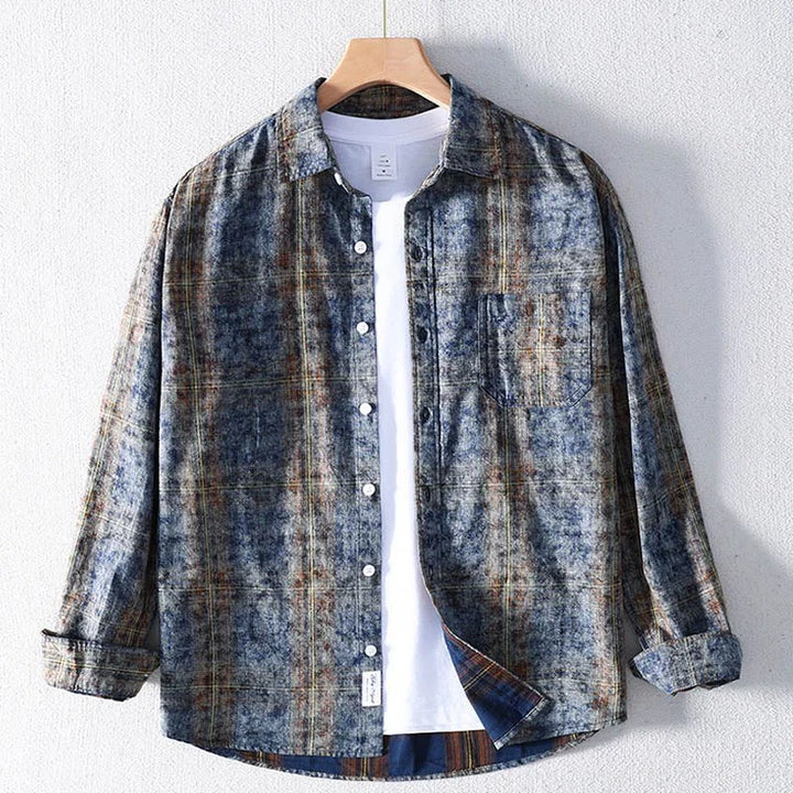 Painter Plaid Cotton Shirt