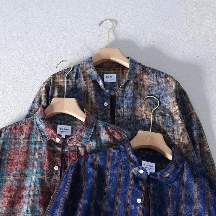 Painter Plaid Cotton Shirt