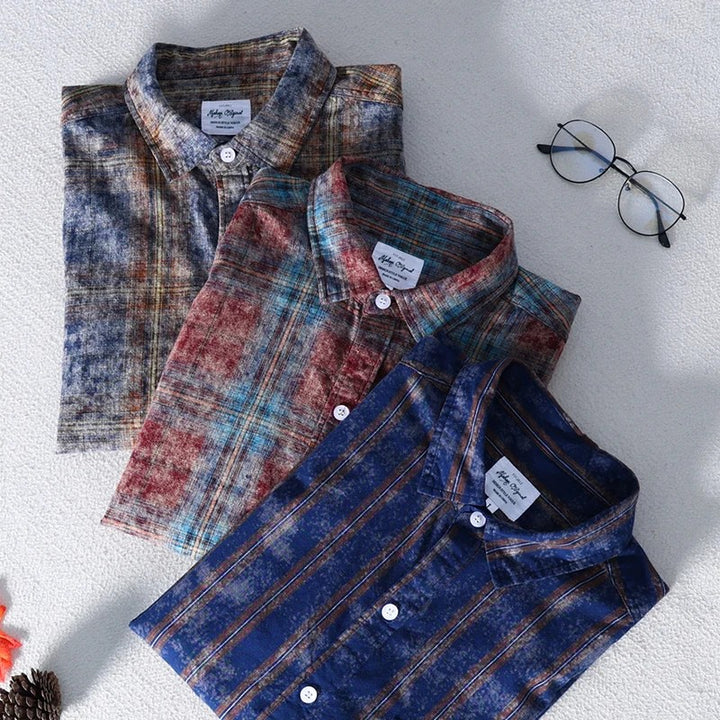 Painter Plaid Cotton Shirt