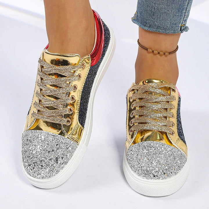 Scintillante Glitter Platform Sneakers