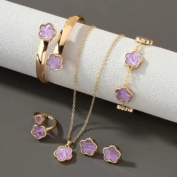 Fioresca Clover Jewelry Set