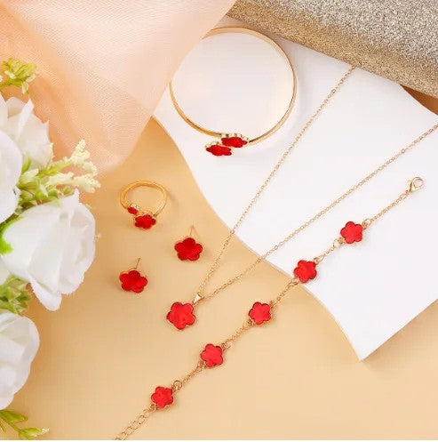 Fioresca Clover Jewelry Set