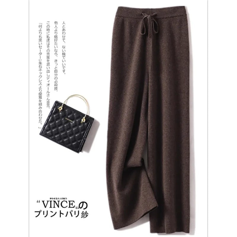 Hearthwood Wool Wide-Legs