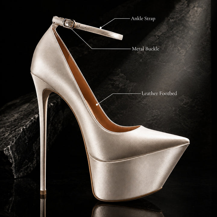 Aguglia Platform Stiletto Pumps