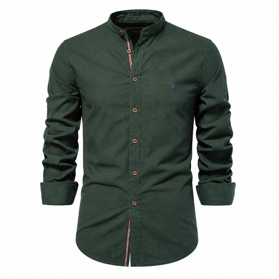 Alden Band-Collar Shirt — ce_wb_01