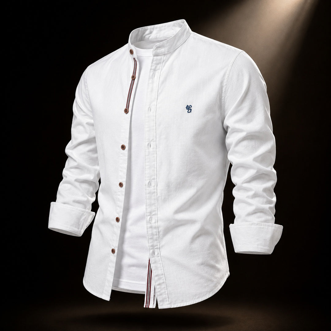 Alden Band-Collar Shirt — ce_soul_s3_01