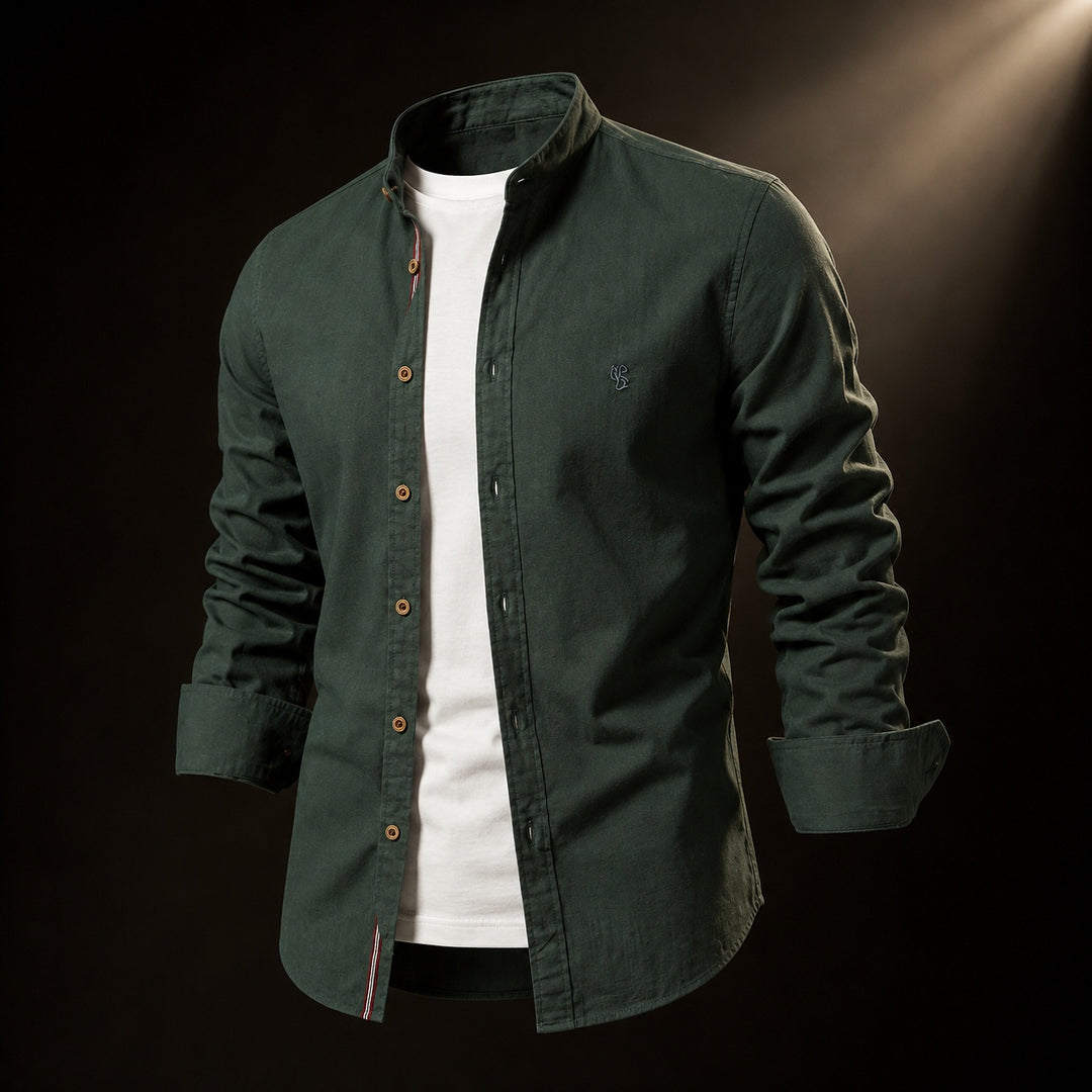 Alden Band-Collar Shirt — ce_soul_s3_01