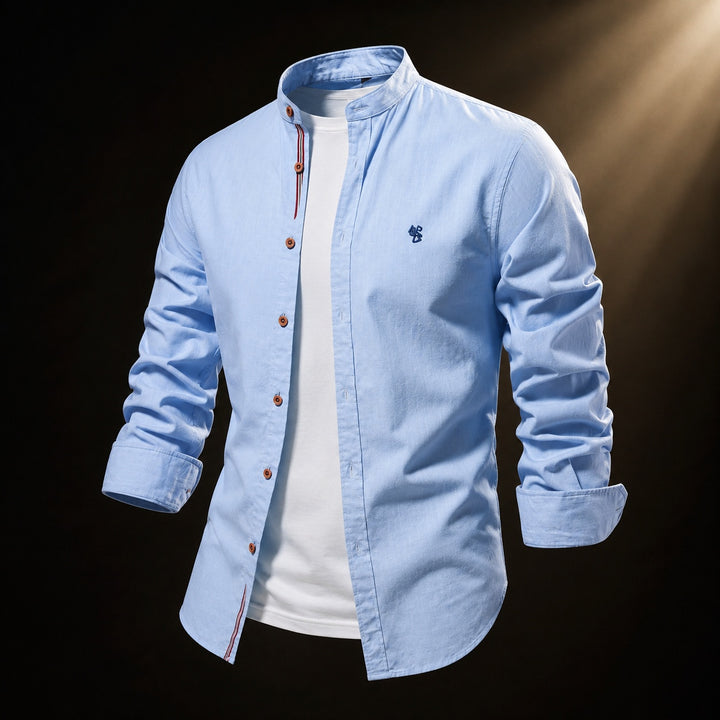 Alden Band-Collar Shirt — ce_soul_s3_01
