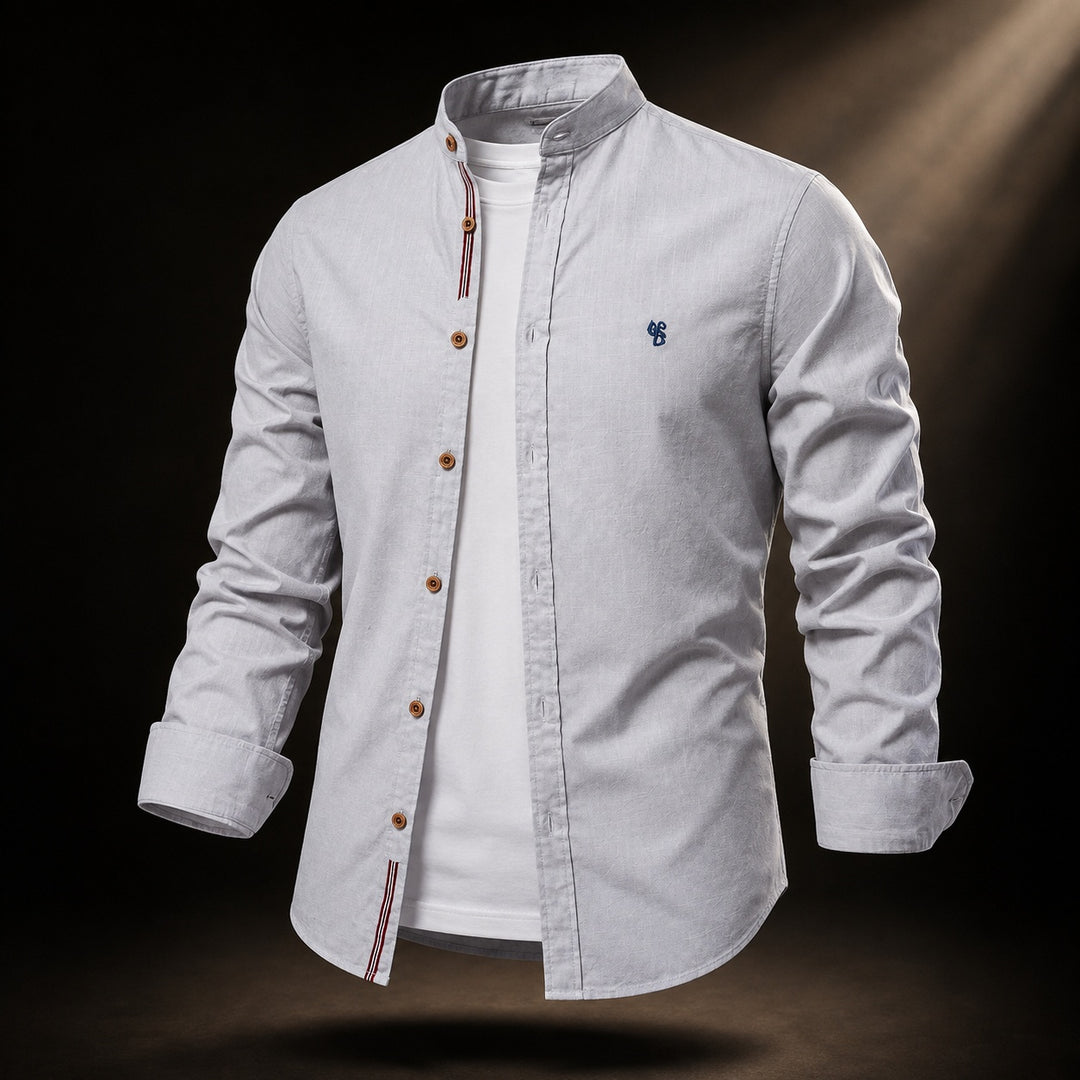 Alden Band-Collar Shirt — ce_soul_s3_01