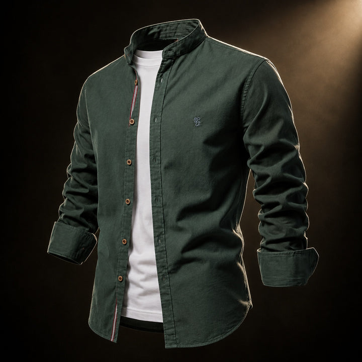 Alden Band-Collar Shirt — ce_soul_s3_01