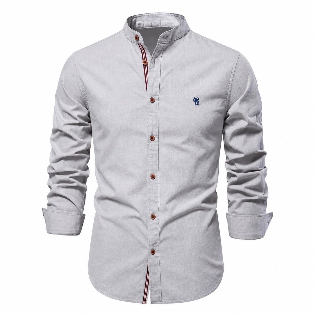 Alden Band-Collar Shirt — ce_wb_01