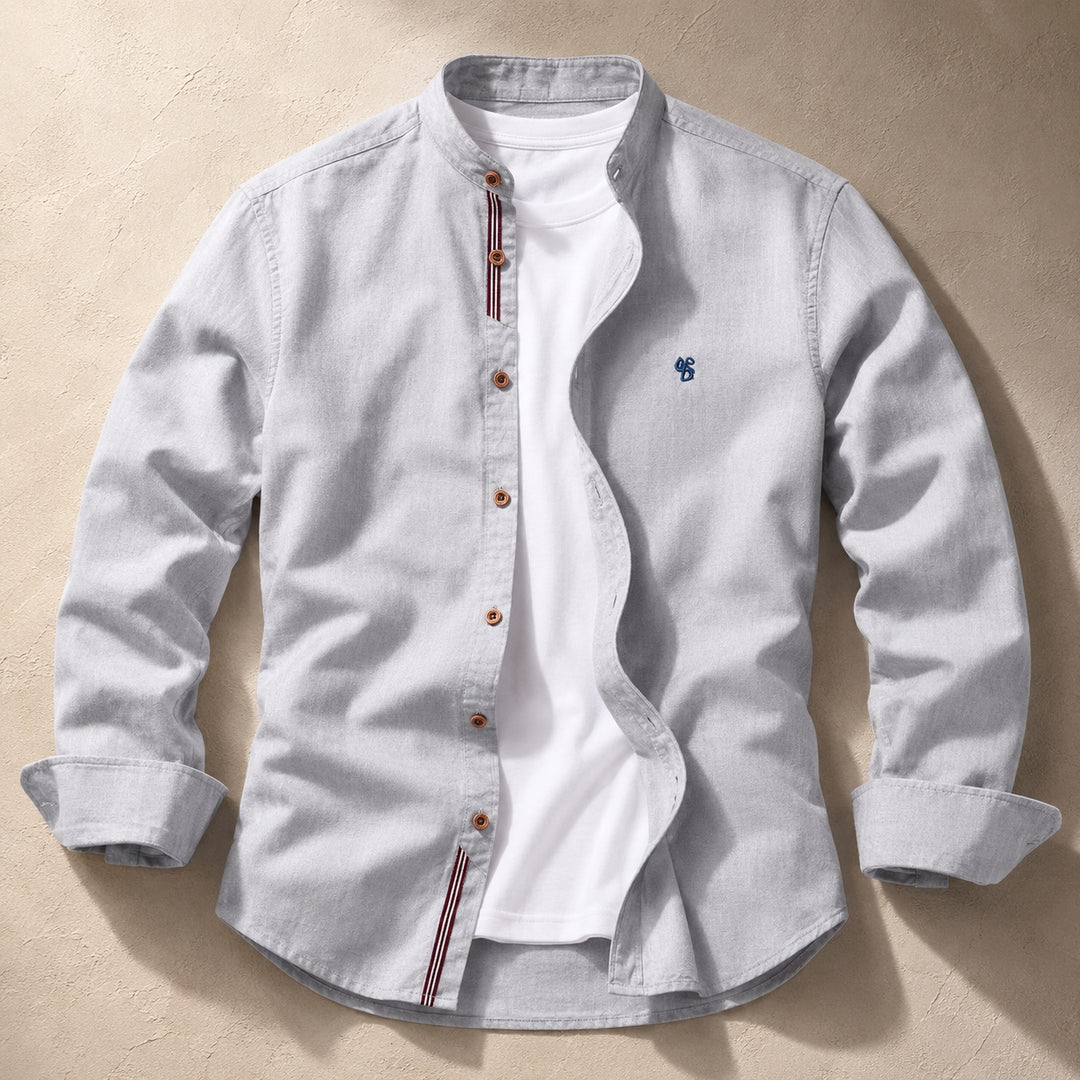 Alden Band-Collar Shirt — ce_soul_s1_01
